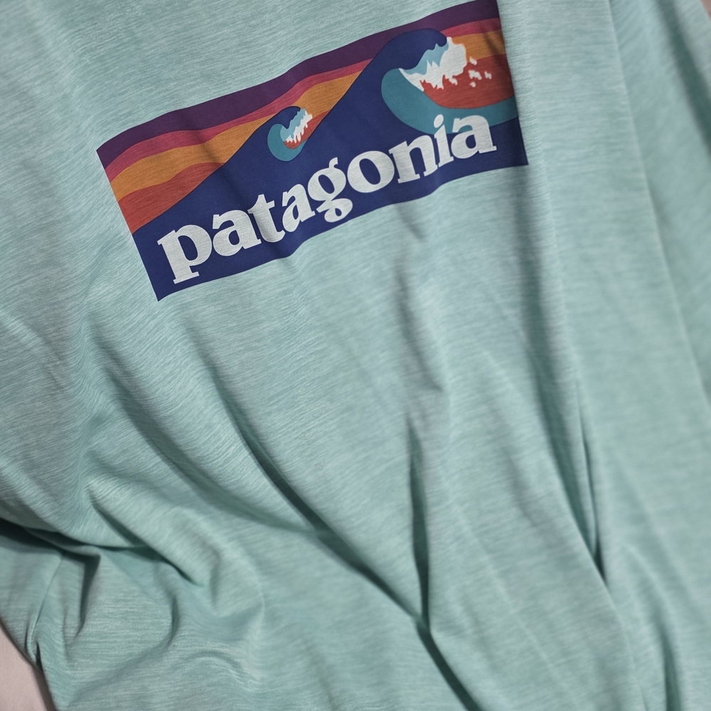 Patagonia Capilene Cool Daily Graphic Tee Long Sleeve Size XL